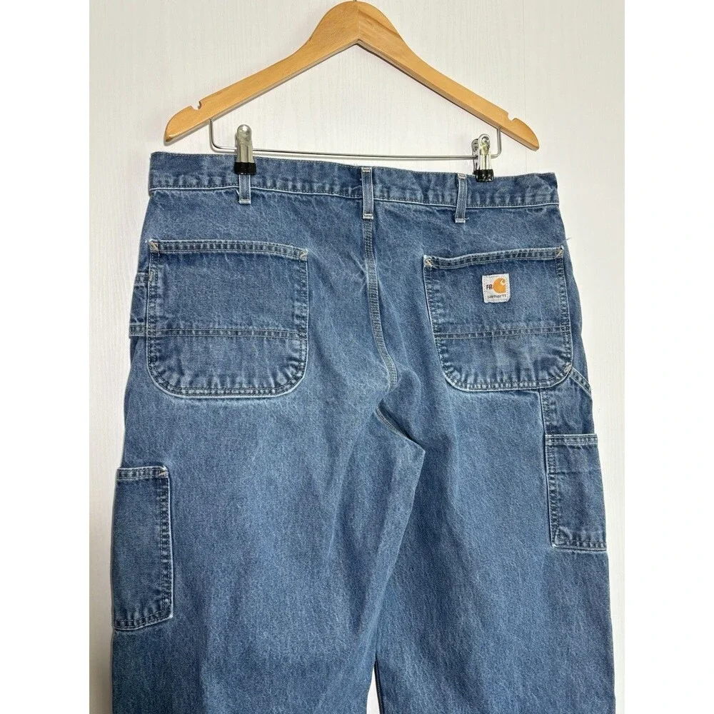 Carhartt FR Jeans Mens 36 30 Original Fit CAT 2 Fire Resistant Utility Workwear